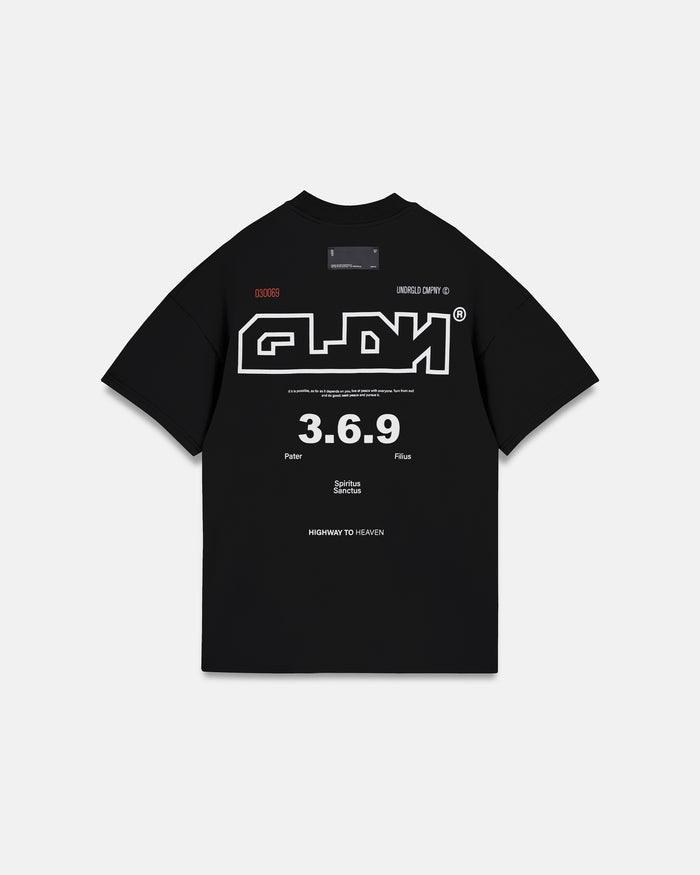 Spring GLDN Tshirt Black