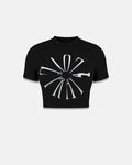 Spring Pray 4 Love Baby Tee Black