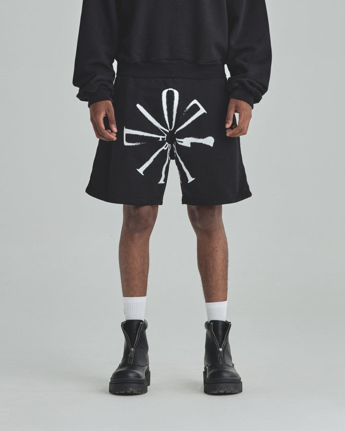 Spring Pray 4 Love Biased Shorts Black