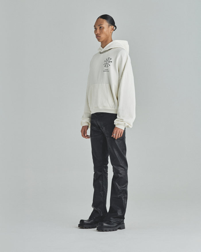 Spring Pray 4 Love Boxy Fit Hoodie White