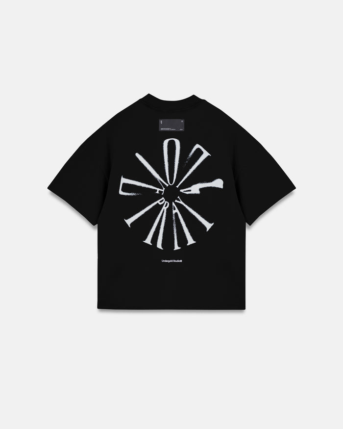 Spring Pray 4 Love Boxy Fit Tshirt Black