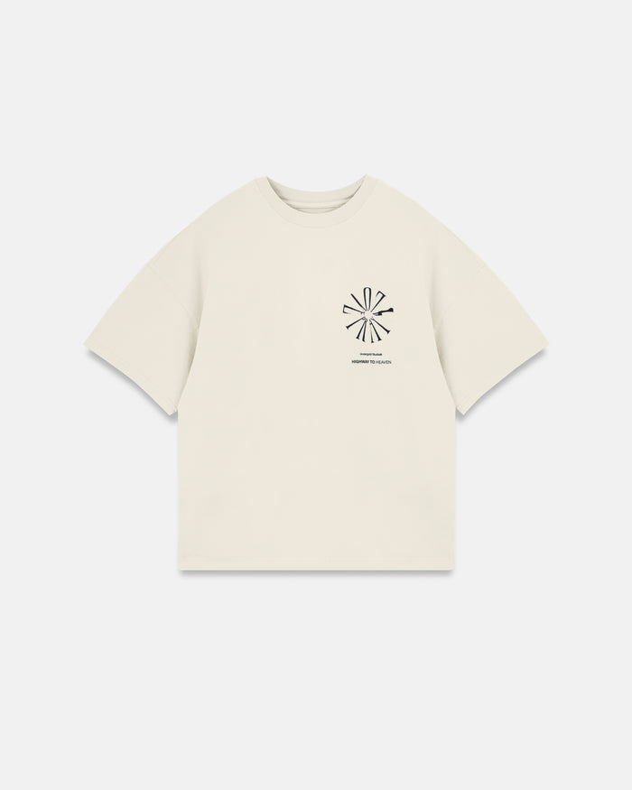 Spring Pray 4 Love Boxy Fit Tshirt White
