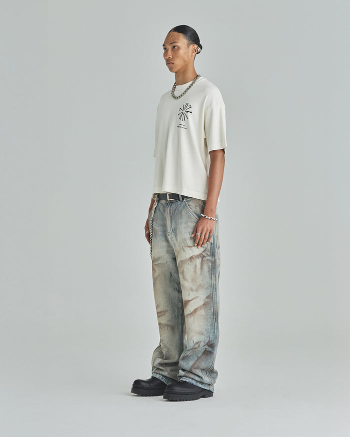 Spring Pray 4 Love Boxy Fit Tshirt White