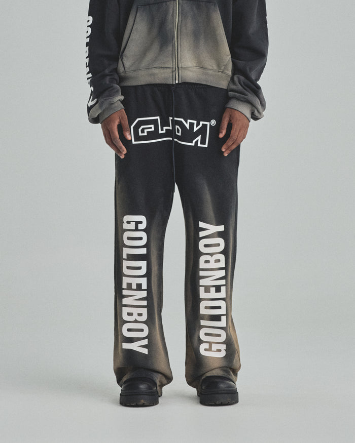 Spring Pray 4 Love Straight Pants Sandblast Gray Flame