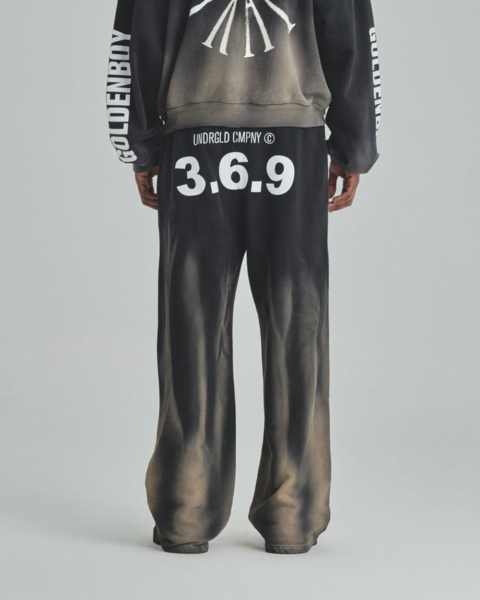 Spring Pray 4 Love Straight Pants Sandblast Gray Flame