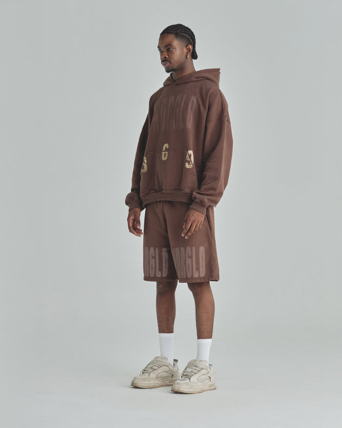 Spring UNDRGLD Biased Shorts Brown