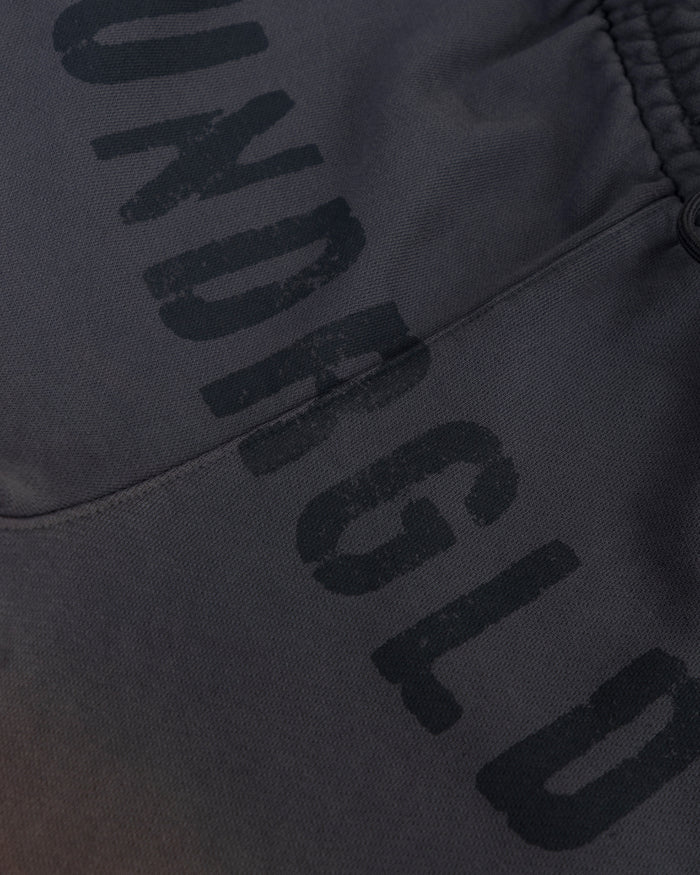 Spring Worn Logo Straight Pants Sandblast Gray