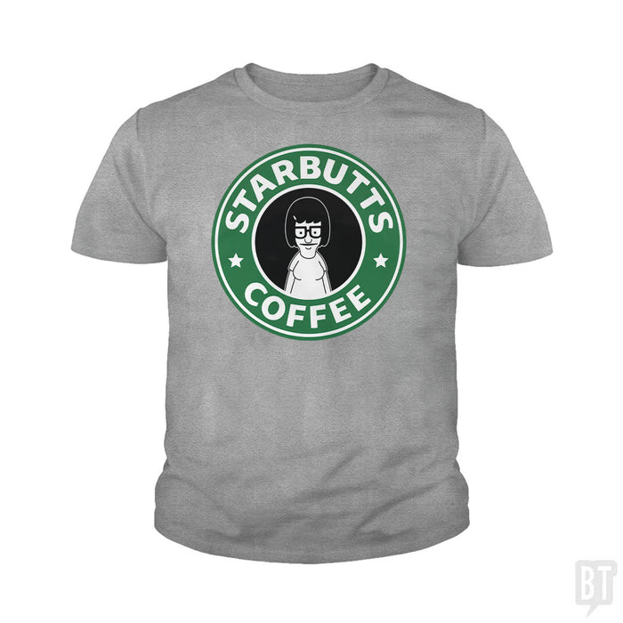 Starbutts Coffee Kids Shirt