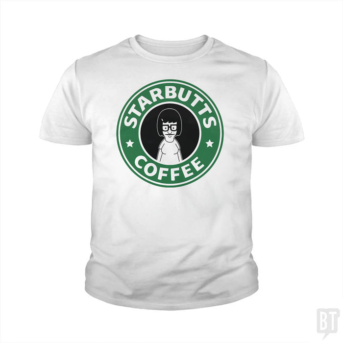 Starbutts Coffee Kids Shirt