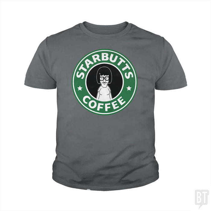 Starbutts Coffee Kids Shirt