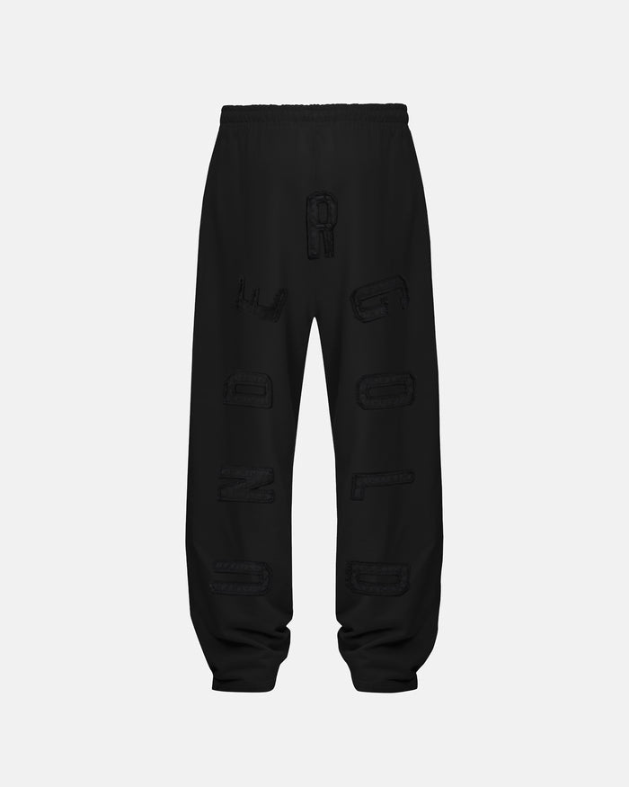 Stardust Basic Straight Pants Black