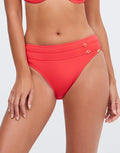 Stella Bikini Pant - Coral - Simply Beach UK