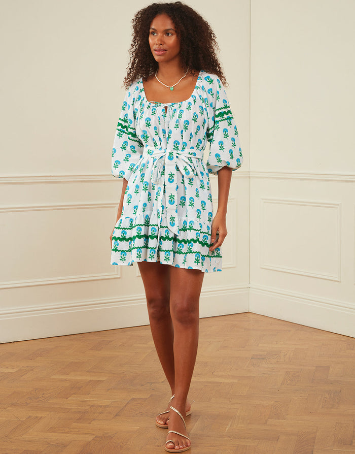 Stella Dress - Aqua Marigold - Simply Beach UK