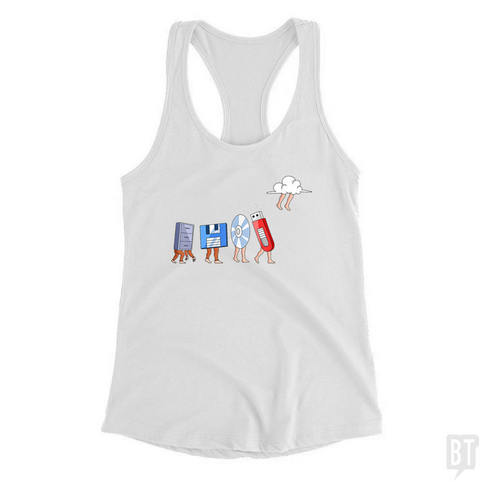 Women's Racerback Tank / White / S