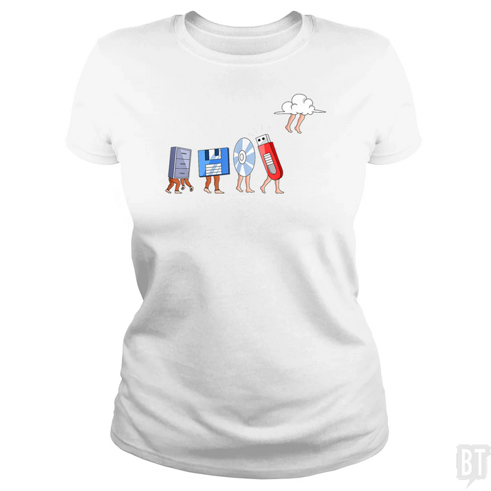 Classic Ladies Tee / White / S
