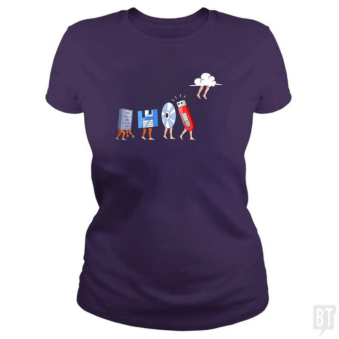 Classic Ladies Tee / Purple / S