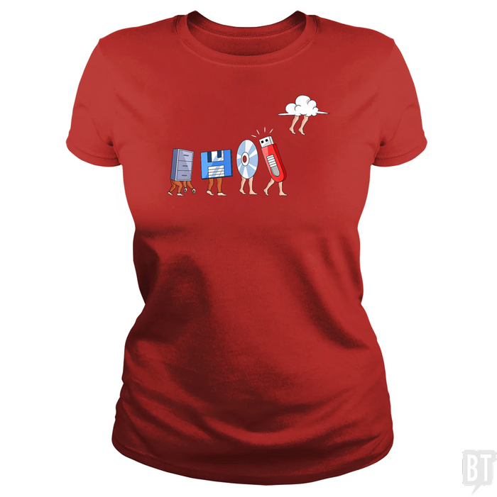 Classic Ladies Tee / Red / S