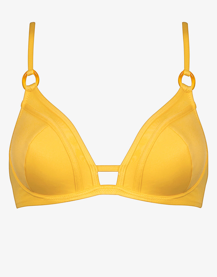 Summer Dive Ring Plunge Bikini Top - Sun - Simply Beach UK