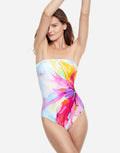 Summer in Capri Bandeau Swimsuit - Simply Beach UK