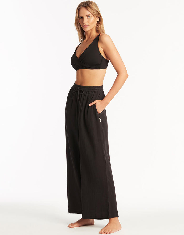 Sunset Beach Pant - Black - Simply Beach UK