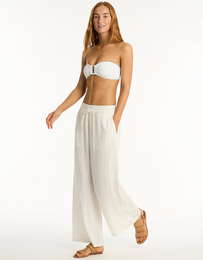 Sunset Beach Pant - White - Simply Beach UK