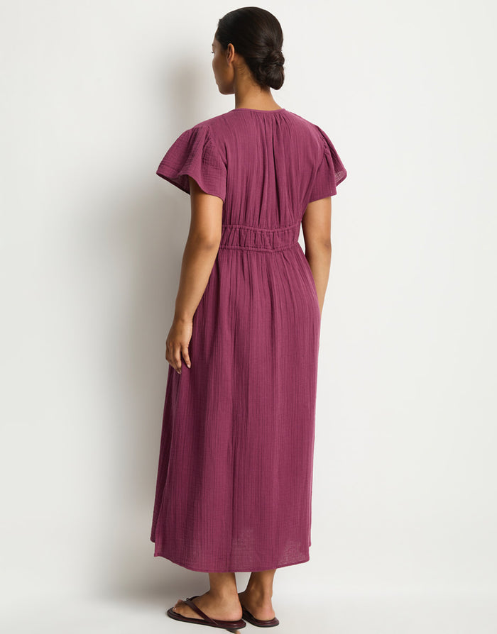 Sunset Maxi Daydress - Merlot