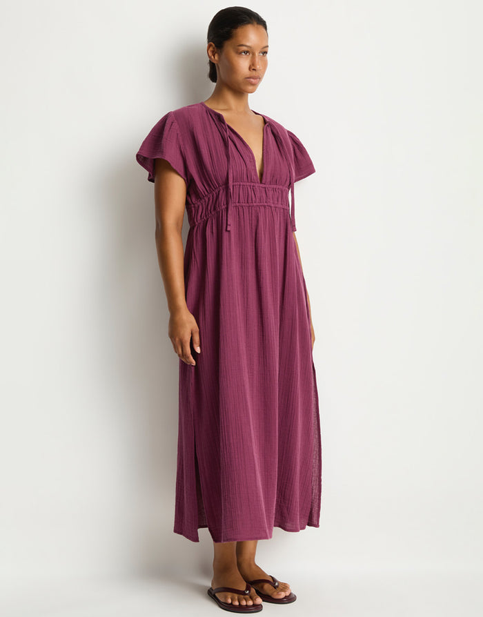 Sunset Maxi Daydress - Merlot