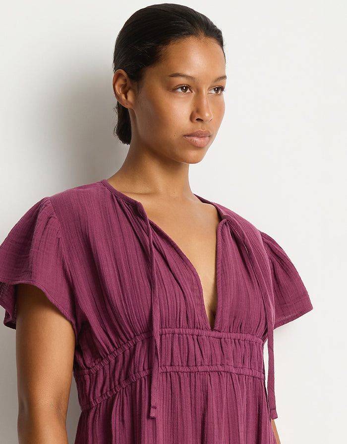 Sunset Maxi Daydress - Merlot