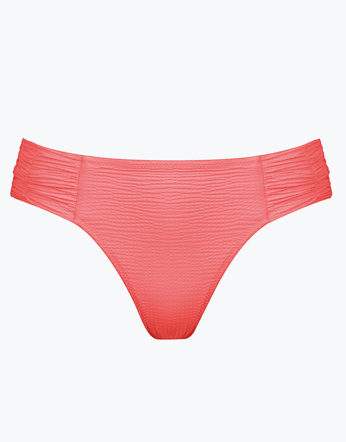 Watercult Suntouched Solids Ruched Side Pant - Juicy - Simply Beach UK