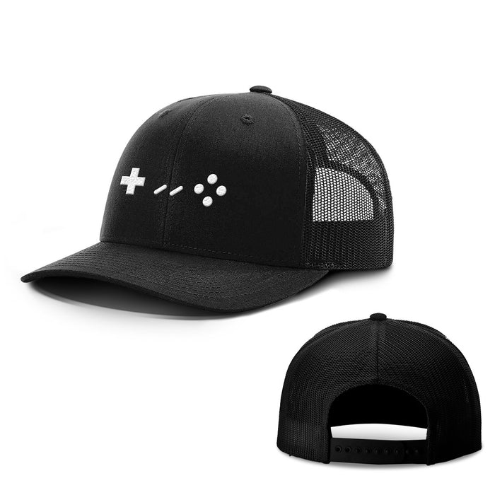 Super Old School Remote Hats - BustedTees.com