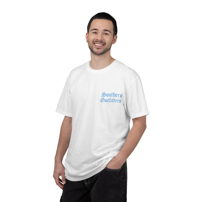 T-Shirt — Southern Outfitters Beach Scene with Fireworks