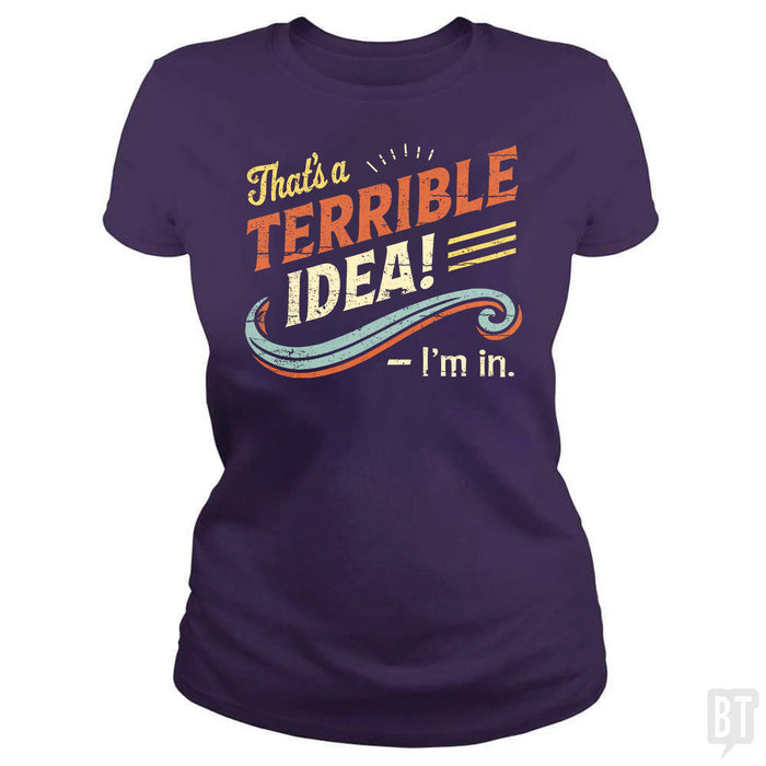 Classic Ladies Tee / Purple / S