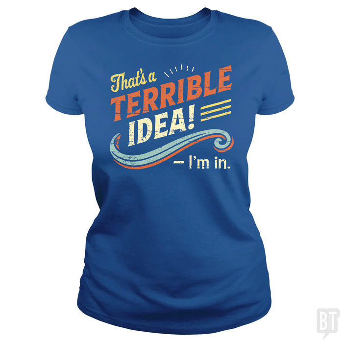 Classic Ladies Tee / Royal Blue / S