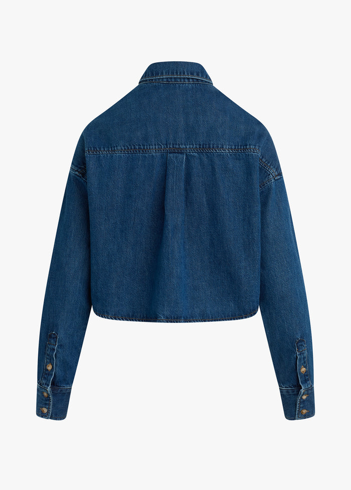 THE CROP EX-BOYFRIEND SHIRT