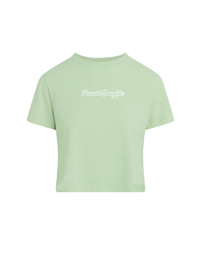 THE CROPPED VARSITY TEE