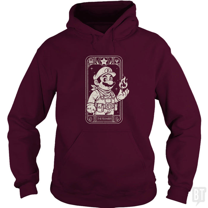 Hoodie / Maroon / S
