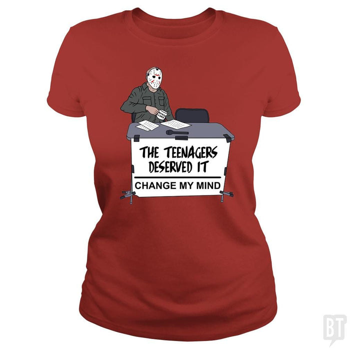 Classic Ladies Tee / Red / S