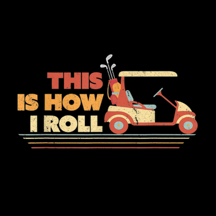 This is How I Roll Golf Baby One-Piece