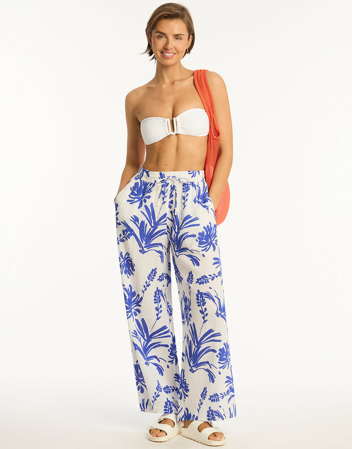 Tradewind Beach Pant - Cobalt - Simply Beach UK