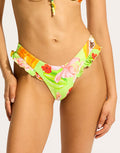 Tropique High Cut Rio Bikini Pant - Aloe Gel - Simply Beach UK