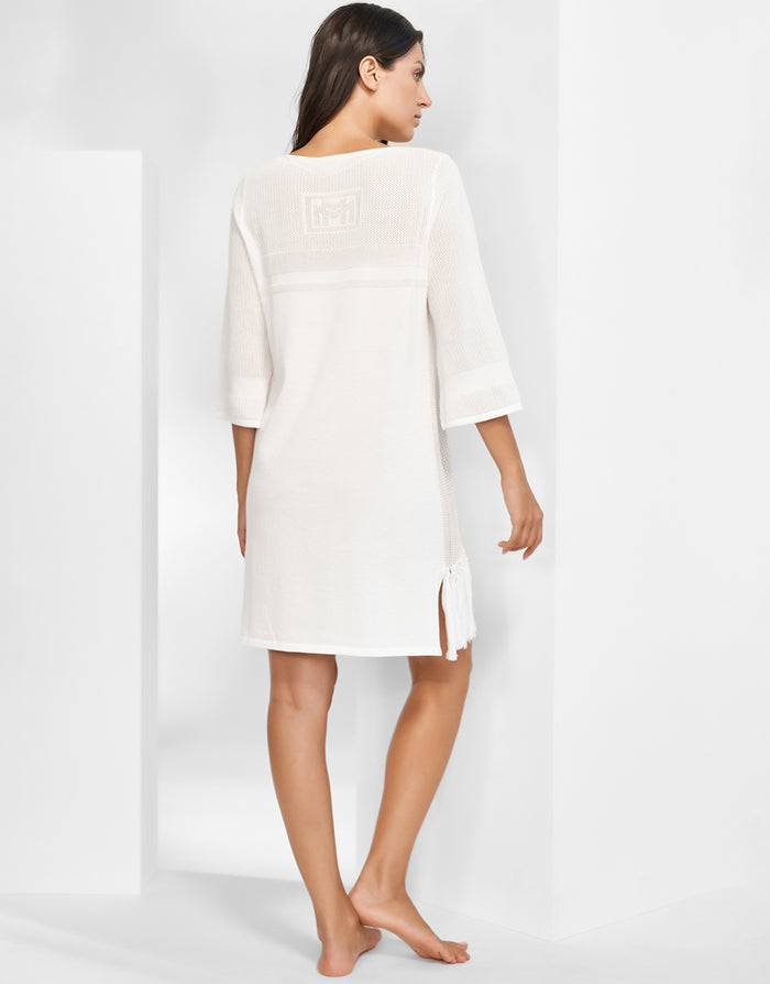 Maryan Mehlhorn Tunic - White - Simply Beach UK