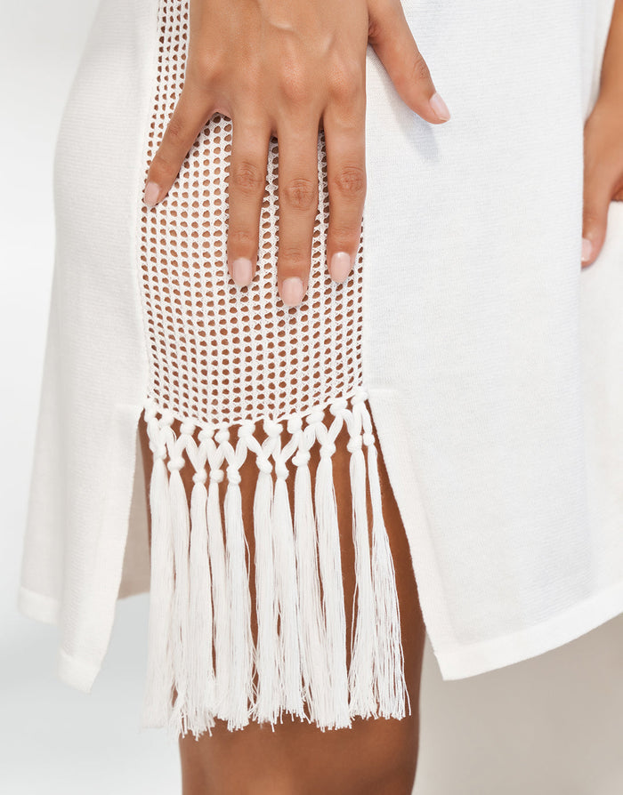 Maryan Mehlhorn Tunic - White - Simply Beach UK