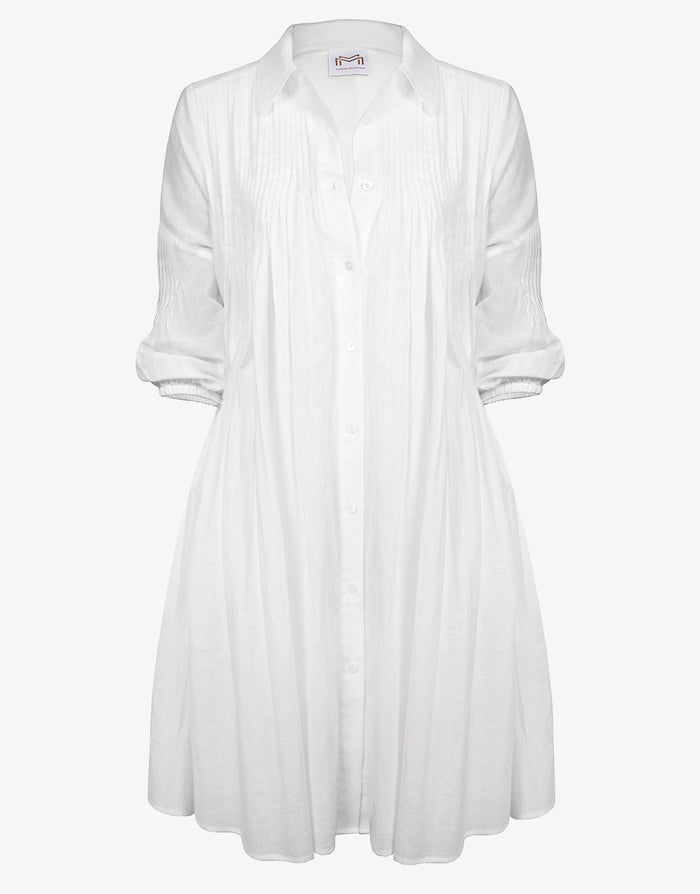 Tunic Beach Dress - Off White - Simply Beach UK