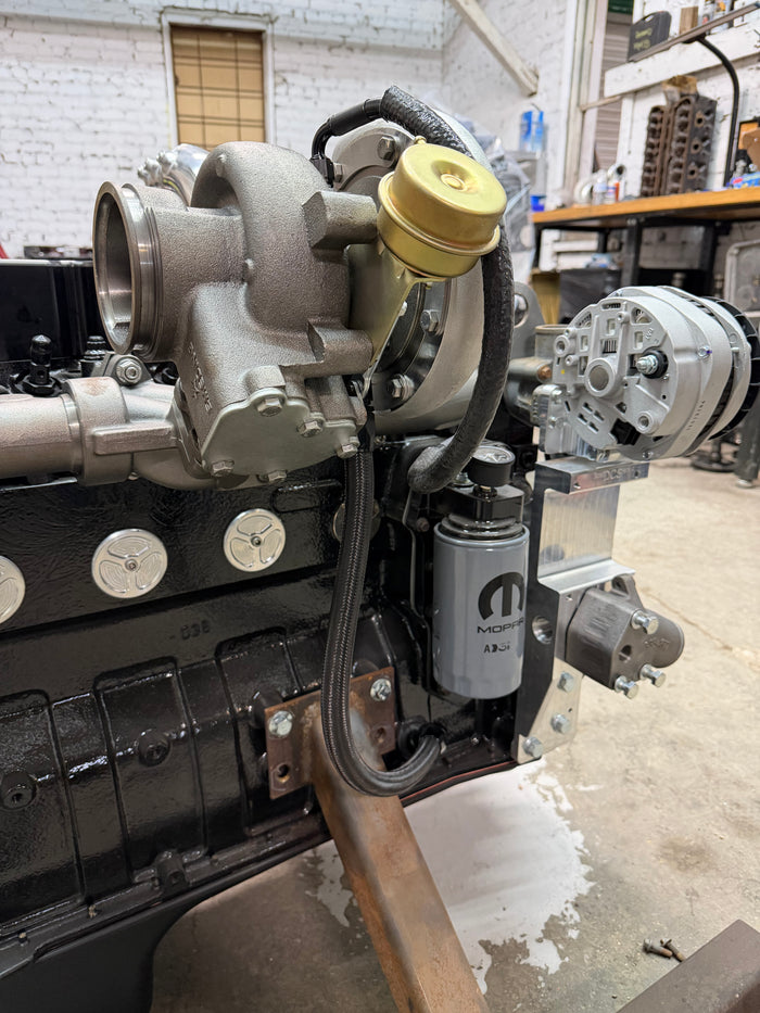 Turbo High Mount Oil Lines
