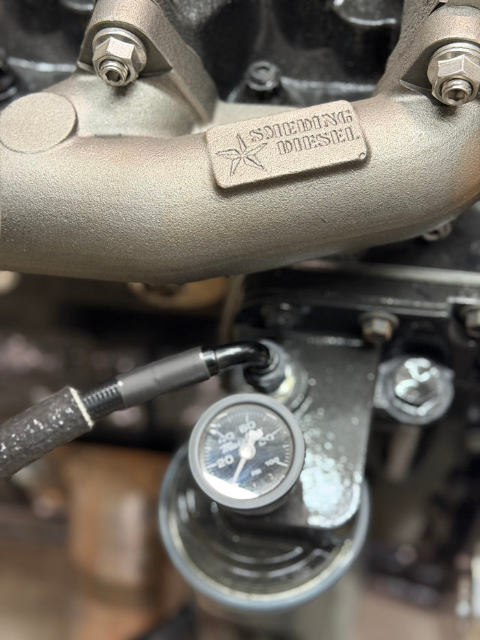 Turbo High Mount Oil Lines