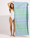 Seafolly Turkish Towel Set - Vivid Green - Simply Beach UK