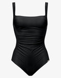 Charmline Uni Square Neck Swimsuit - Black - Simply Beach UK