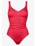Uni Swimsuit - Coral - Simply Beach UK