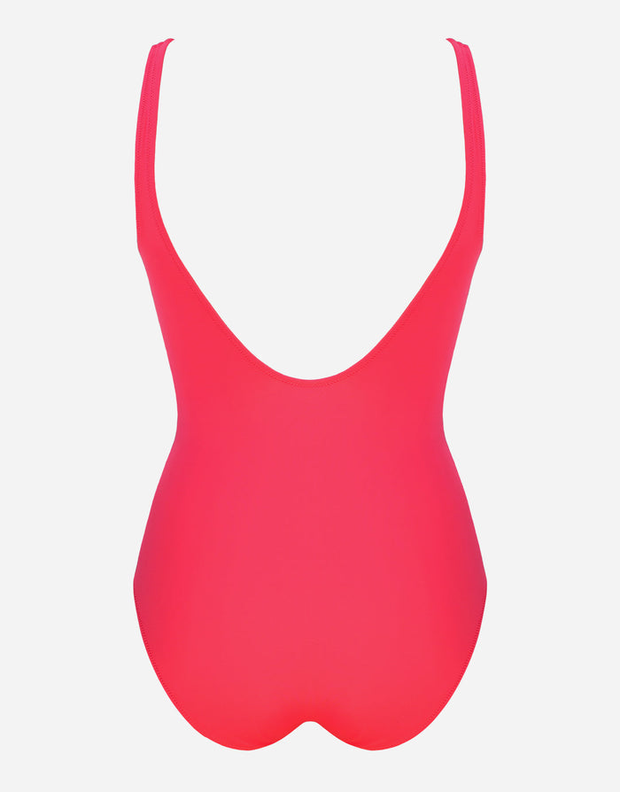 Uni Swimsuit - Coral - Simply Beach UK