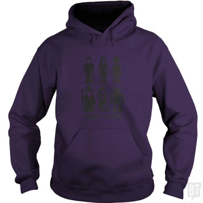 Hoodie / Purple / S